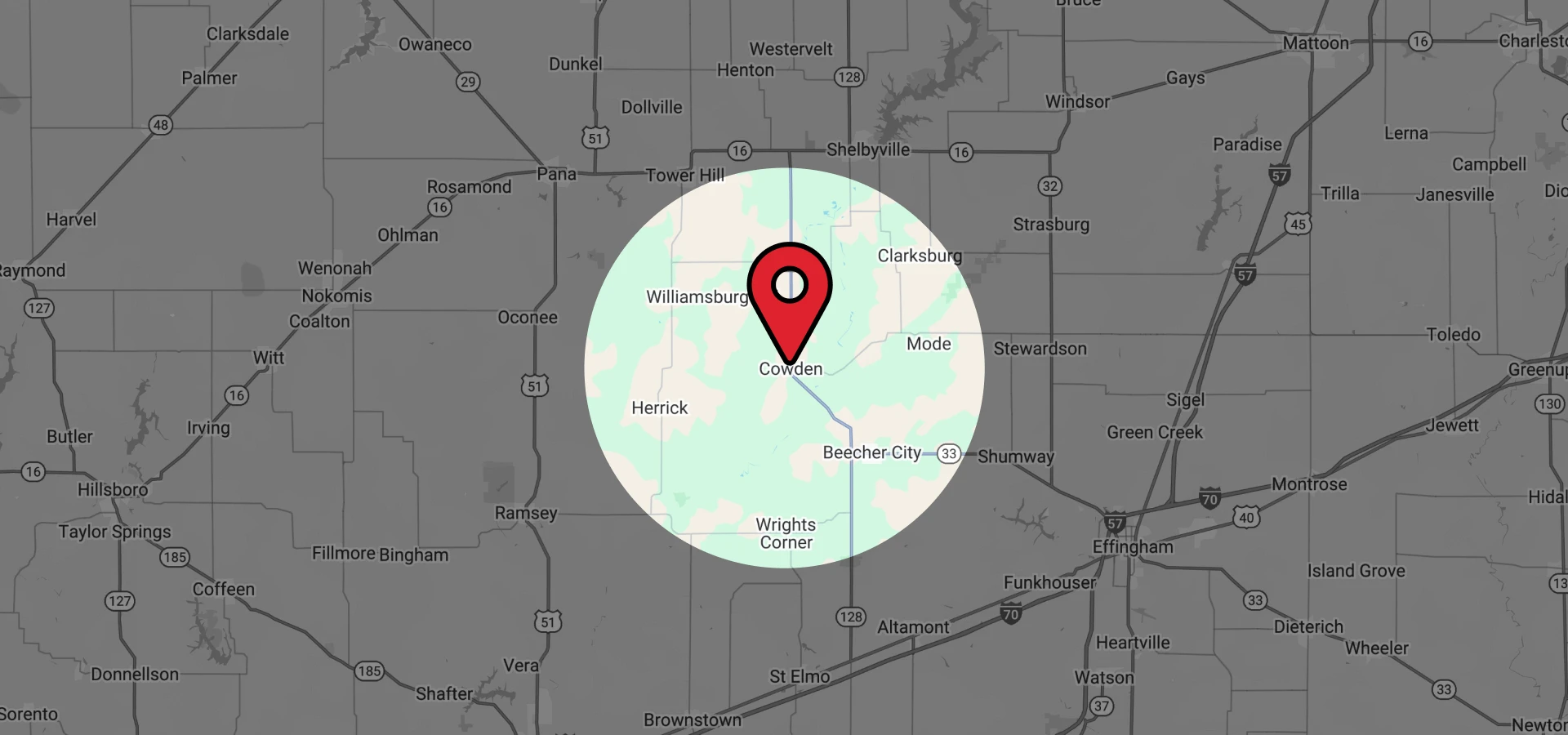Map Form Full Width Frame